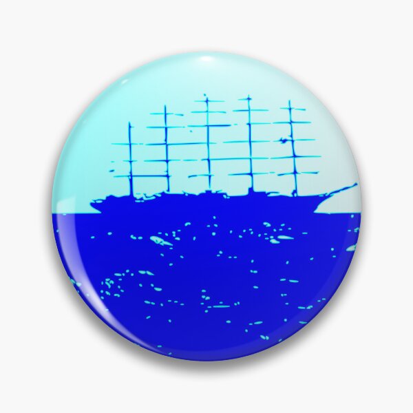 Item preview, A ship in the sea designed and sold by VeganGuitarizm.