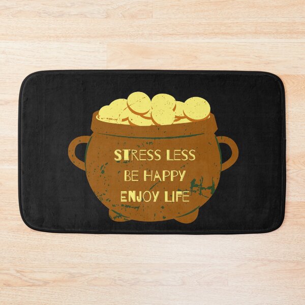 Item preview, Money Pot  Stress Less  Be Happy Enjoy Life  designed and sold by TheRightHonMP.
