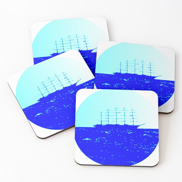 Item preview, A ship in the sea designed and sold by VeganGuitarizm.