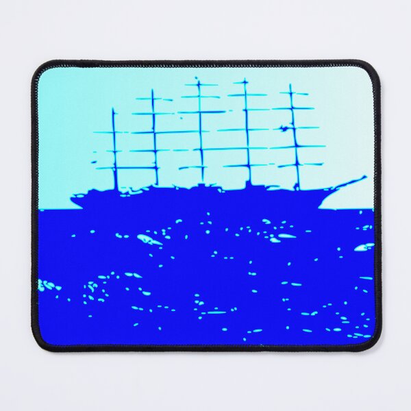 Item preview, A ship in the sea designed and sold by VeganGuitarizm.