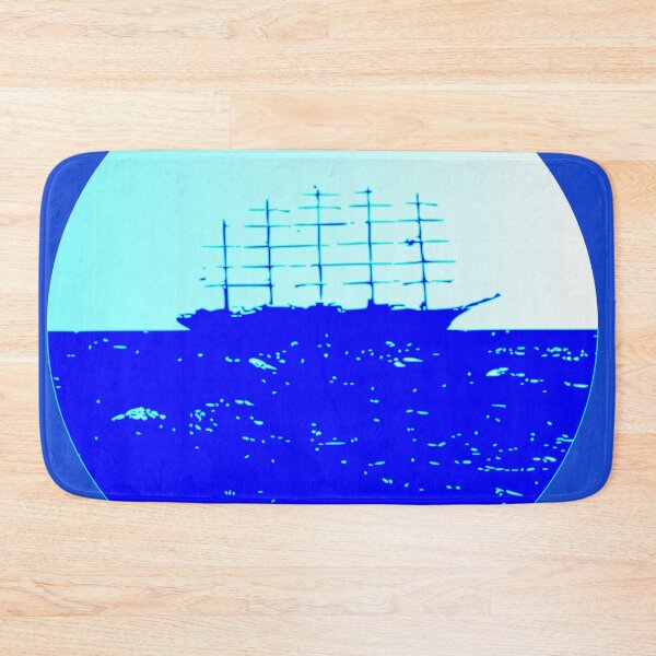 Item preview, A ship in the sea designed and sold by VeganGuitarizm.