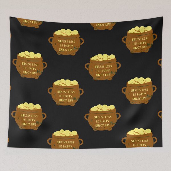 Item preview, Money Pot  Stress Less  Be Happy Enjoy Life  designed and sold by TheRightHonMP.