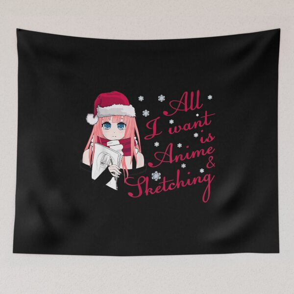 Item preview, Anime & Sketching Christmas Anime designed and sold by AgnesGeller.