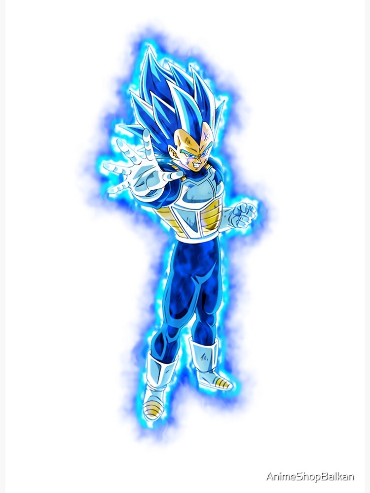 SS Blue Evolution Vegeta | Photographic Print