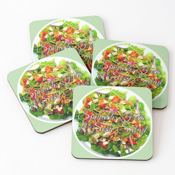 Item preview, Spinach, feta and seed salad designed and sold by angel1.