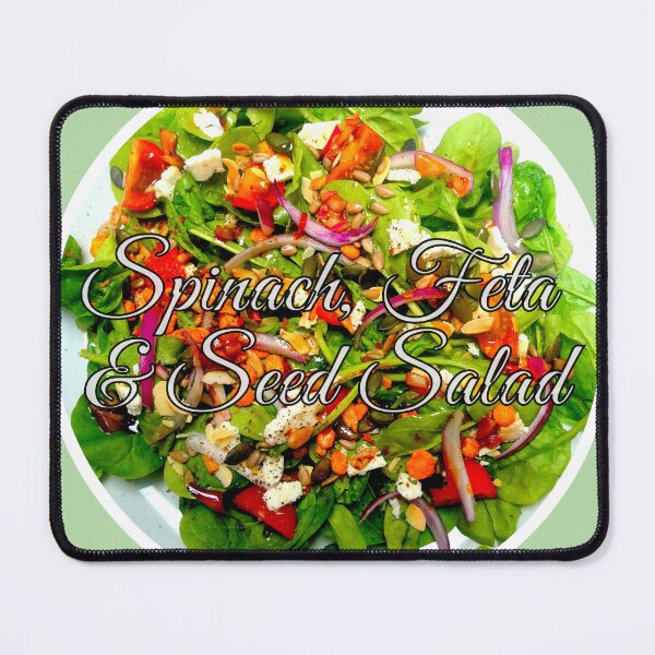 Item preview, Spinach, feta and seed salad designed and sold by angel1.