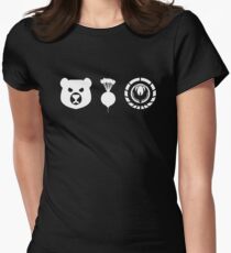 Bears Beets Battlestar Galactica Women's Fitted T-Shirt