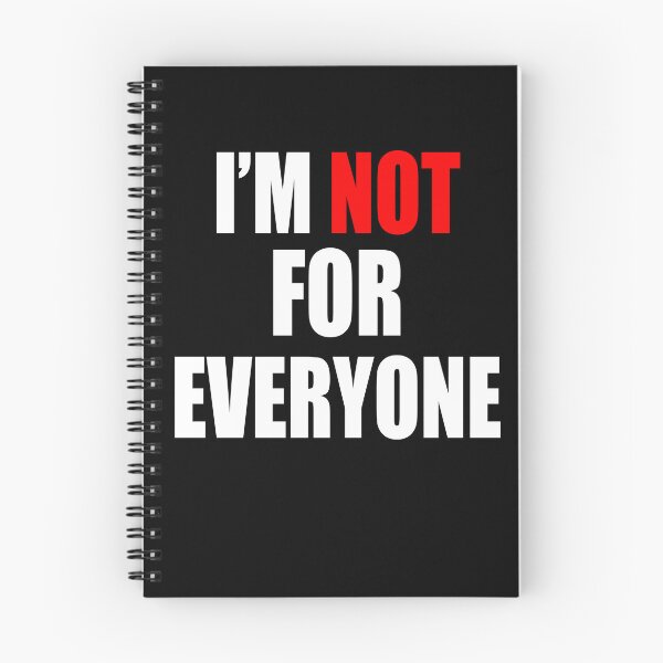Item preview,  i'm not for everyone designed and sold by vooART.