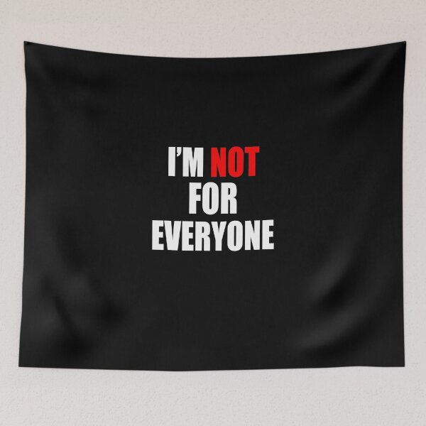 Item preview,  i'm not for everyone designed and sold by vooART.