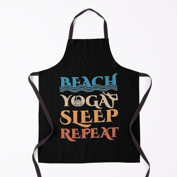 Item preview, Beach yoga sleep repeat - Yoga funny quotes for summer yoga - International yoga day designed and sold by Alice-Elgawi.