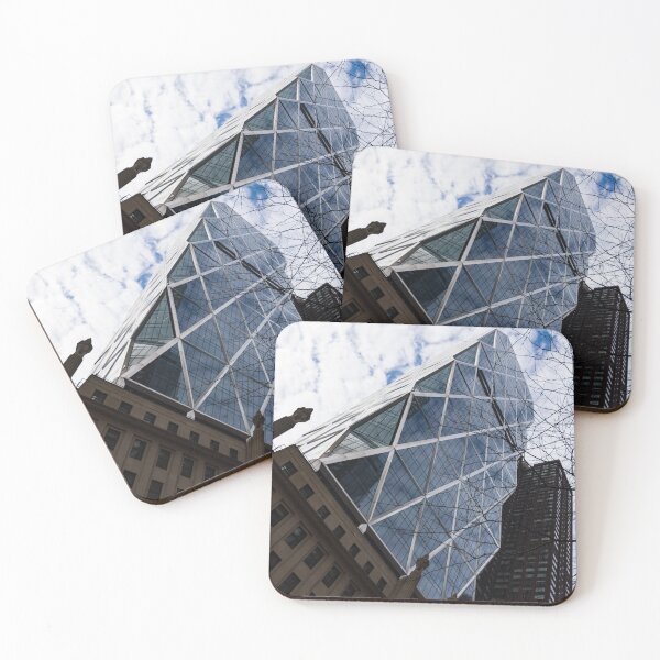 Item preview, Hearst Tower Through the Bare Branches - Midtown Manhattan, New York City, NY, USA designed and sold by Georgia Mizuleva.