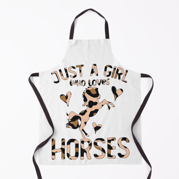 Item preview, Leopard Just a Girl who Loves Horses Cute Horse Girl designed and sold by clothesy7.