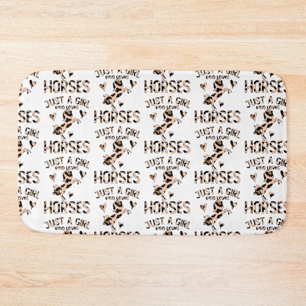 Item preview, Leopard Just a Girl who Loves Horses Cute Horse Girl designed and sold by clothesy7.