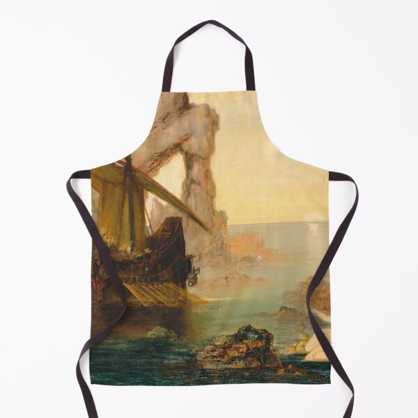 Item preview, Vintage antique Galleon ship painting designed and sold by Vintage Designs +.