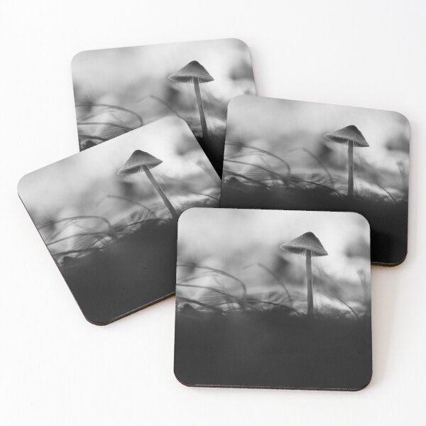 Item preview, Black and White Mushroom designed and sold by Nalinne Jones.