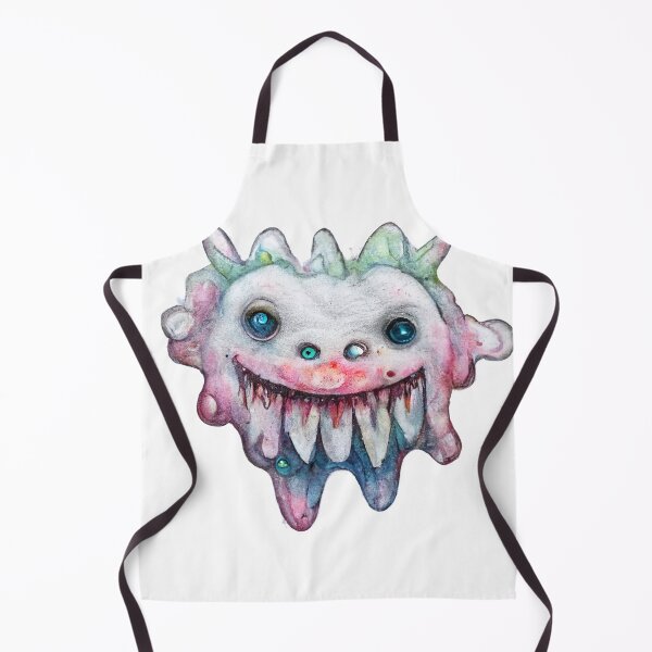 Item preview, Funny Watercolor Happy Cute Monster designed and sold by pixelista.
