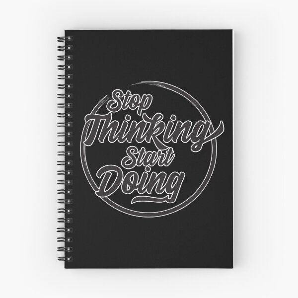 Item preview, Stop Thinking Start Doing - Motivational Quote designed and sold by Rhu Creations.