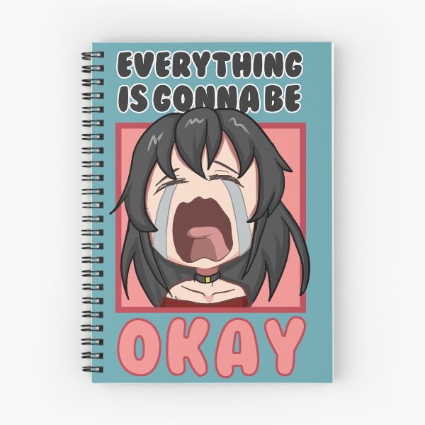 Item preview, Everything Is Gonna Be Okay | Cute Anime Girl designed and sold by BBMarioni.
