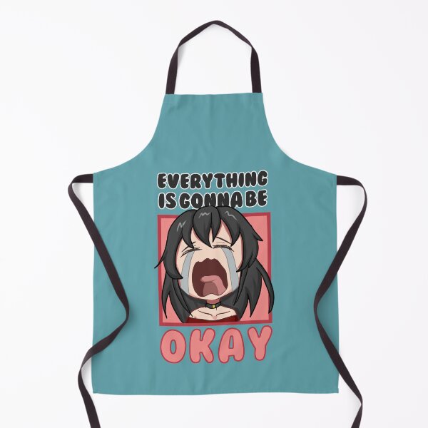 Item preview, Everything Is Gonna Be Okay | Cute Anime Girl designed and sold by BBMarioni.