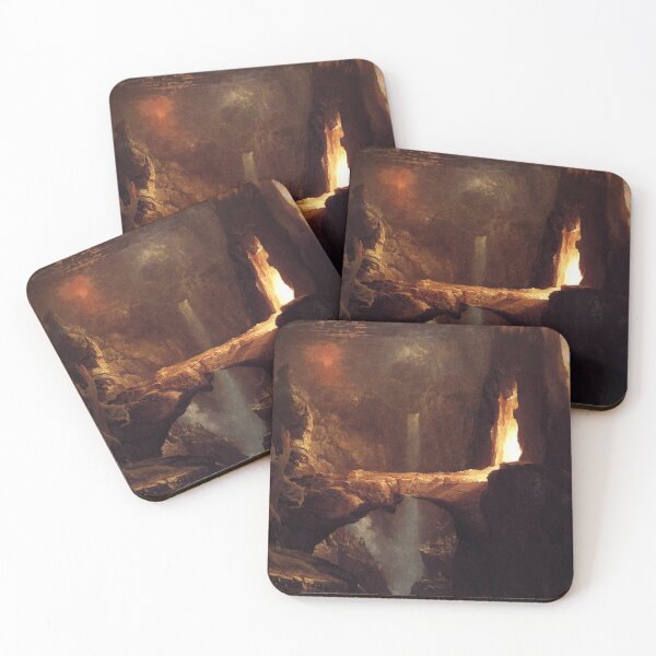 Item preview, Expulsion  Moon and Firelight Thomas Cole designed and sold by Vintage Designs +.