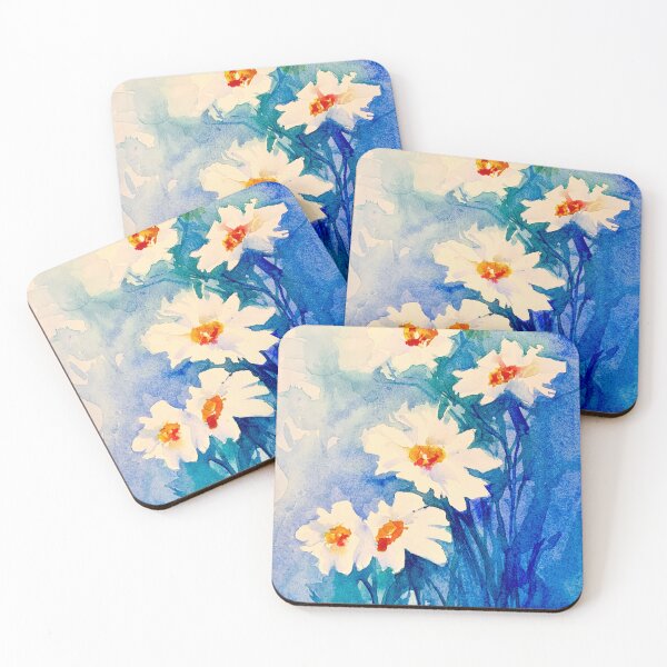 Item preview, Daisey Bouquet Watercolor designed and sold by JacquelineJax.