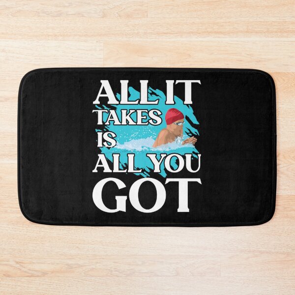 Item preview, All It Takes Is All You Got Swimming Swim Team Fun Essential T-Shirt designed and sold by gloria1os.