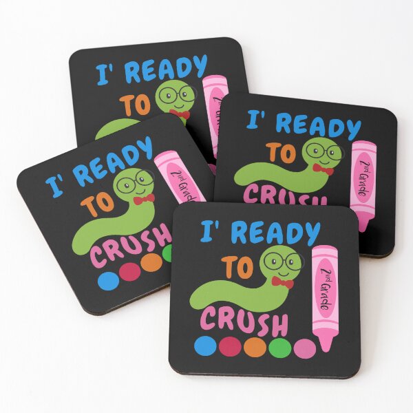 Item preview, I'm Ready To Crush 2nd Grade  designed and sold by franktact.