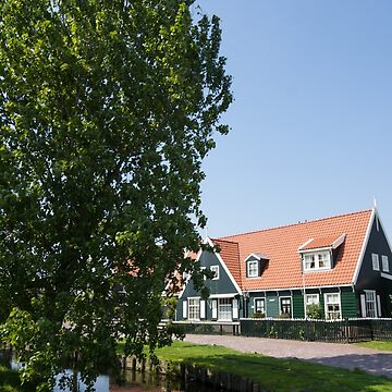 The Idyllic Dutch Village Marken, Near Amsterdam, Holland | Poster