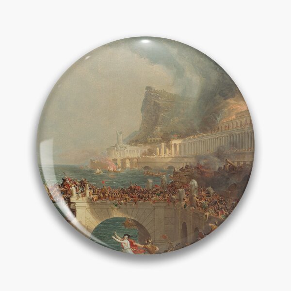 Item preview, The Course of Empire: Destruction (1836) - Thomas Cole designed and sold by Vintage Designs +.