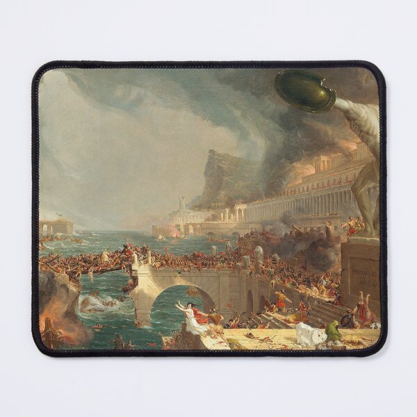 Item preview, The Course of Empire: Destruction (1836) - Thomas Cole designed and sold by Vintage Designs +.