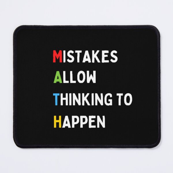 Item preview, Mistakes Allow Thinking To Happen The Best Teacher Colorful Design designed and sold by BestTeacher.