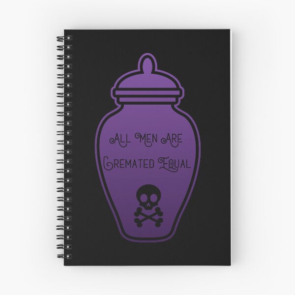 Item preview, All Men Are Cremated Equal designed and sold by PrettyGrimGhoul.