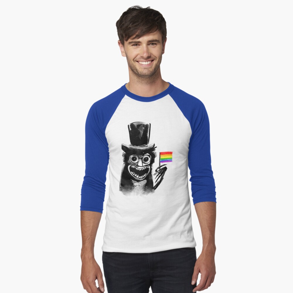 The B stands for Babadook Baseball ¾ Sleeve T-Shirt
