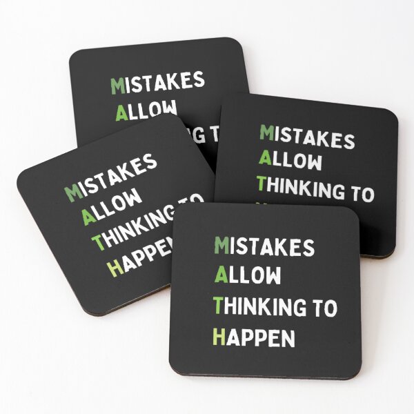 Item preview, Mistakes Allow Thinking To Happen The Best Teacher Green Design designed and sold by BestTeacher.