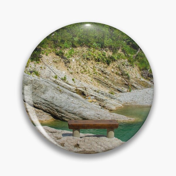 Item preview, Bench by Torrente Aupa River in North East Italy designed and sold by jojobob.