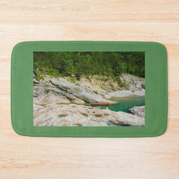 Item preview, Bench by Torrente Aupa River in North East Italy designed and sold by jojobob.