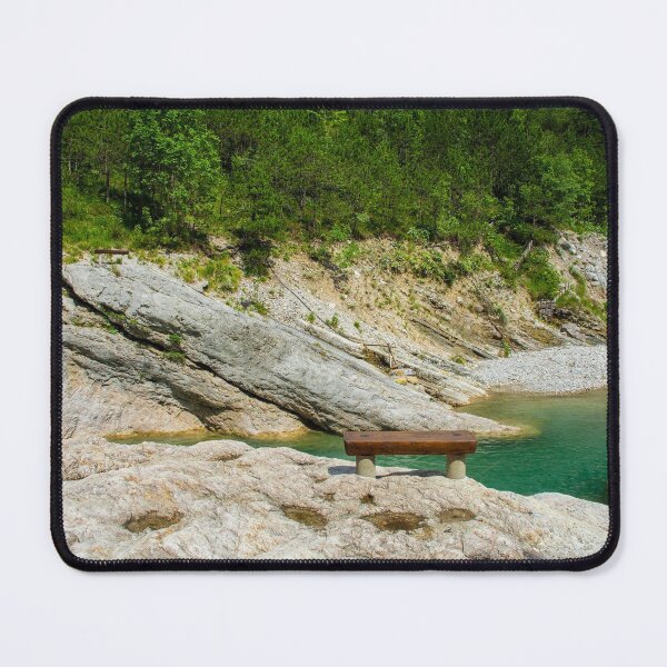 Item preview, Bench by Torrente Aupa River in North East Italy designed and sold by jojobob.