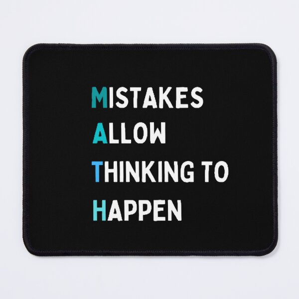 Item preview, Mistakes Allow Thinking To Happen The Best Teacher Blue Design designed and sold by BestTeacher.