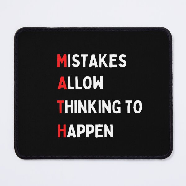Item preview, Mistakes Allow Thinking To Happen The Best Teacher Red Design designed and sold by BestTeacher.