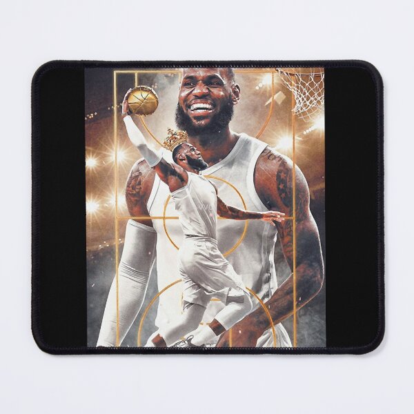 Item preview, Lebron James Professional Basketball Player Los Angeles Lakers National Association Art Wallpaper Re designed and sold by kewishbroersq.