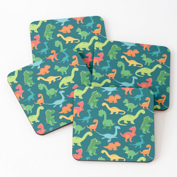 Item preview, Dinosaurs of Summer On Green designed and sold by SamAnnDesigns.