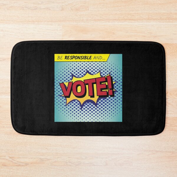 Item preview, Be Responsible And Vote Vintage Comic Lightweight Sweatshirt designed and sold by donnielnah.