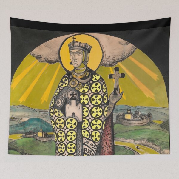 Item preview, Saint Olga by Nicholas Roerich  designed and sold by TeeARTHY.