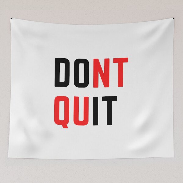 Item preview, Don't Quit and Do It, Daily quote inspiration for motivation designed and sold by BlareBlare.