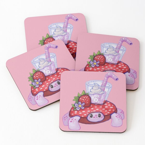 Item preview, Strawberry Milkshake Turtle designed and sold by UpWiththeStars.