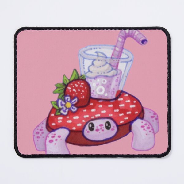 Item preview, Strawberry Milkshake Turtle designed and sold by UpWiththeStars.