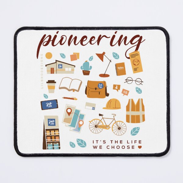 Item preview, Pioneering | Random Cute Drawings | Theocratic Goals | JW Goals designed and sold by Kim Liester Lagura.