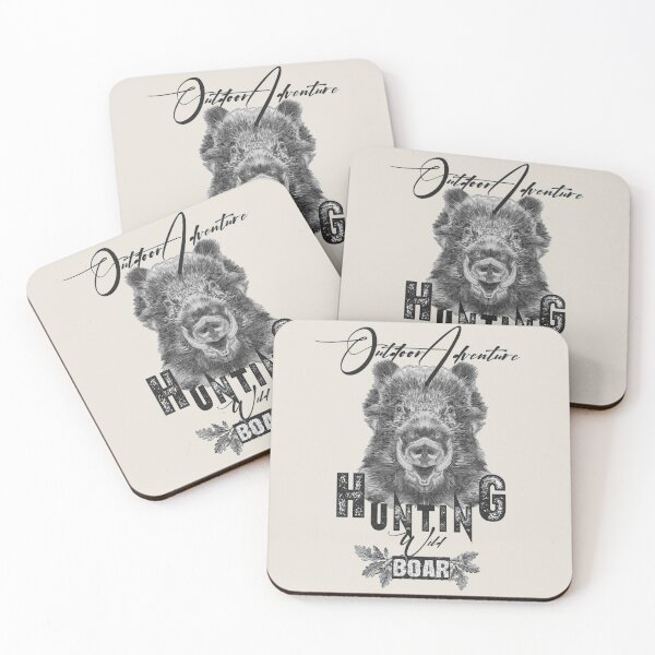 Item preview, Wild boar hunting, Outdoor adventure designed and sold by TammyHunterArt.