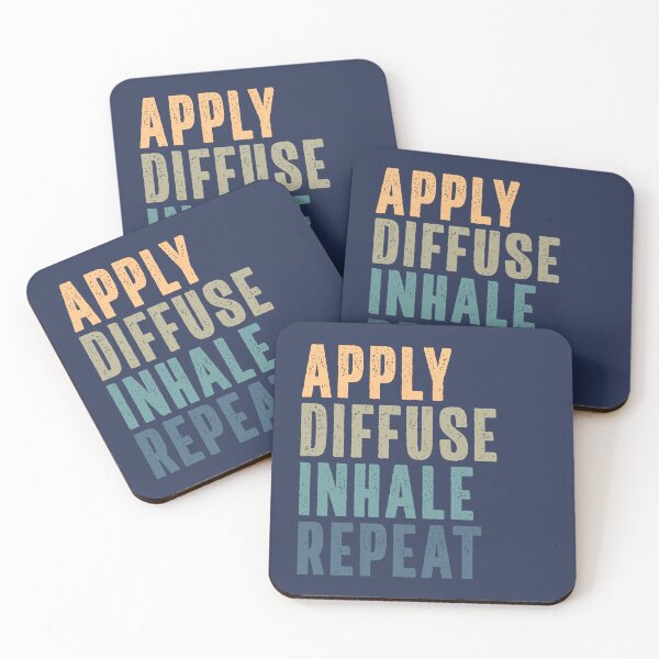 Item preview, Apply Diffuse Inhale Repeat - Essential Oils designed and sold by Krysanthe.