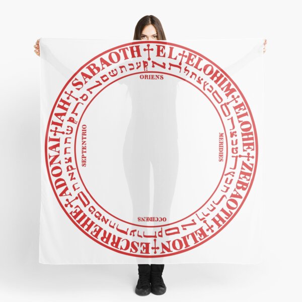 6th Book of Moses Seven Great Princes Circle Scarf